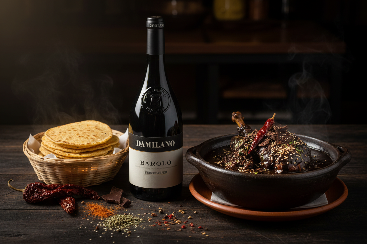 Barolo con Mole Negro