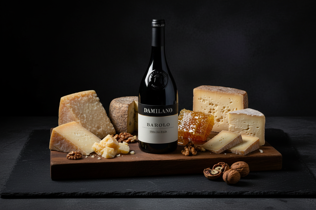 Barolo con Quesos