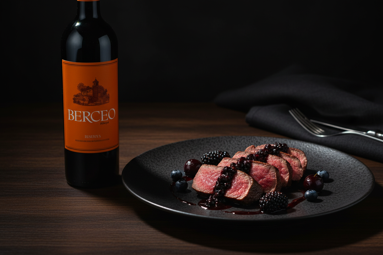 Berceo Crianza con Solomillo