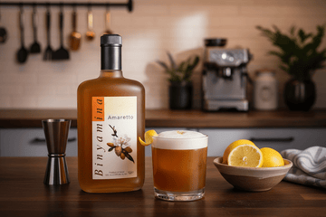 Binyamina amaretto liqueur 750ml - La Cava