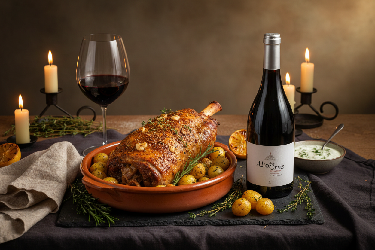 Bodegas Mas Altitud Alto de la Cruz Priorat España - Cordero Lechal Especiado