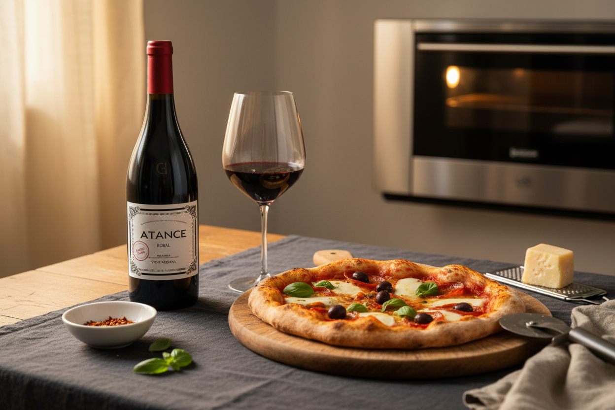 Bodegas Mustiguillo Atance Bobal Ecológico Valencia España - Pizzas Artesanales