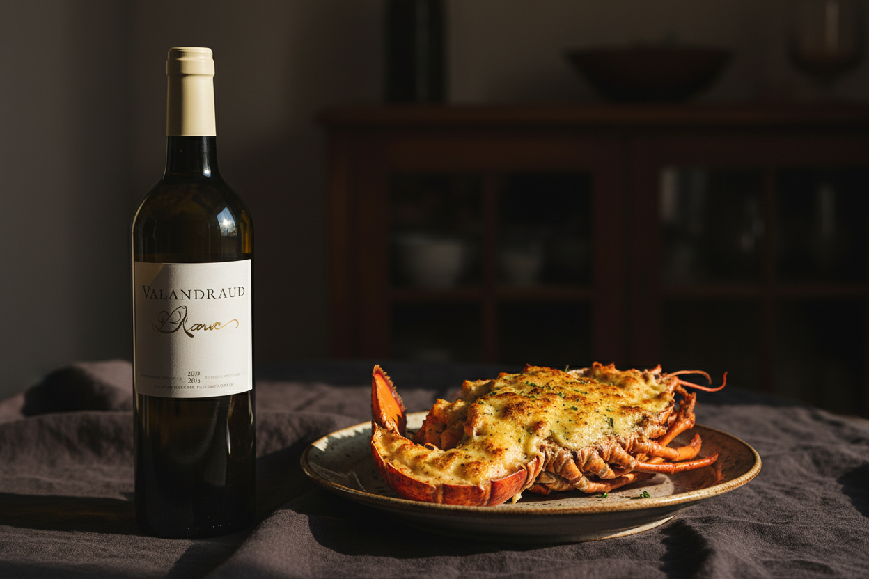 Bogavante Termidor — Valandraud Blanc 2019
