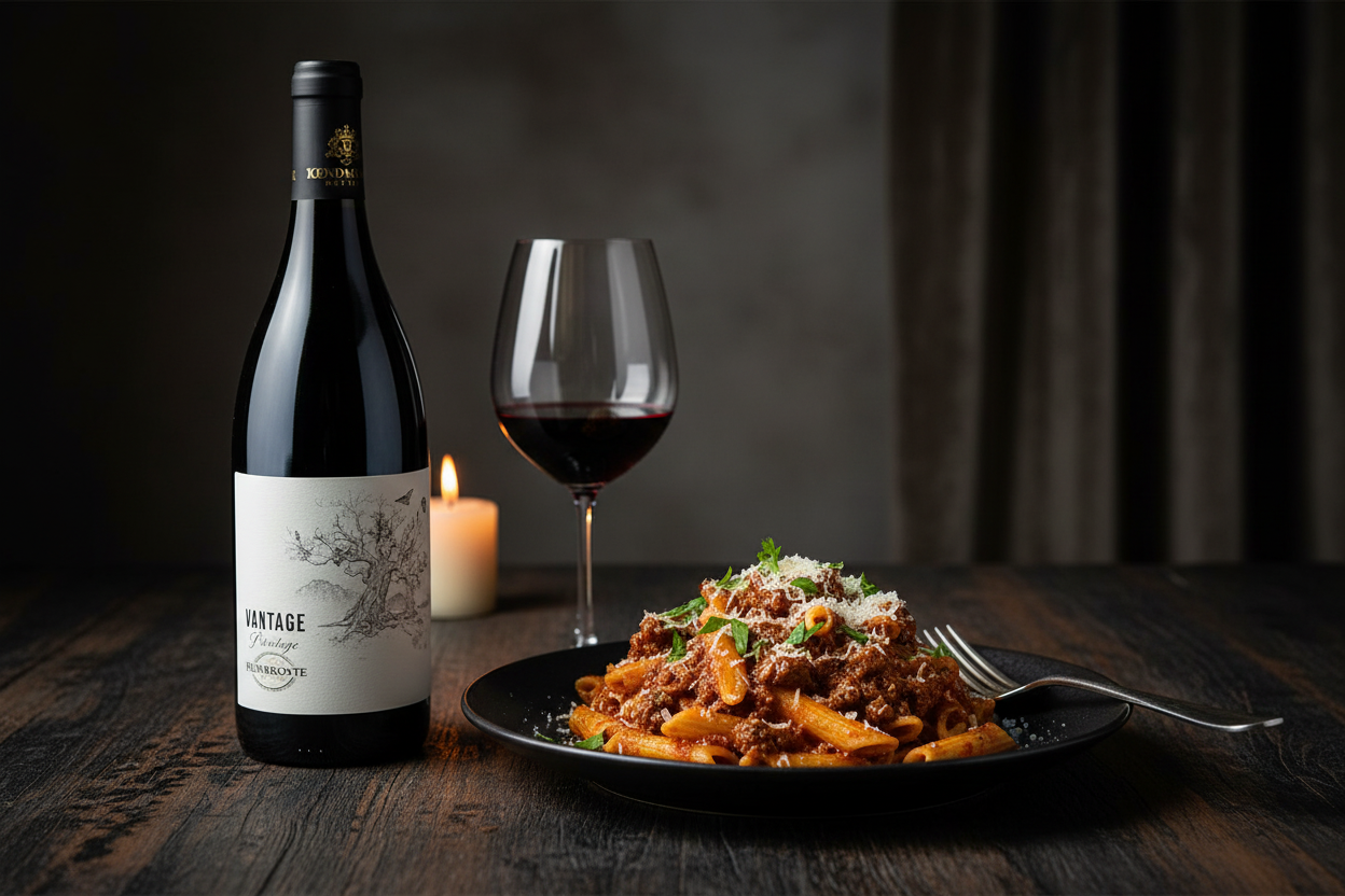 Bolognesa con Vantage Pinotage
