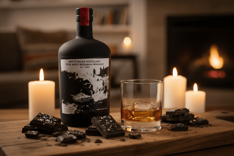 Bourbon Whiskey The Burning Chair 750ml Savage & Cooke California - Whiskey de Estados Unidos - La Cava