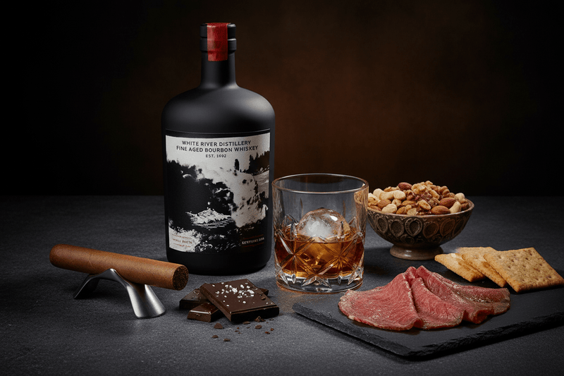 Bourbon Whiskey The Burning Chair 750ml Savage & Cooke California - Whiskey de Estados Unidos - La Cava