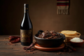 Brega con Mole Poblano