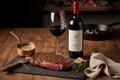 Bressia Iubileus Malbec Argentina - Bife de Chorizo a la Pimienta