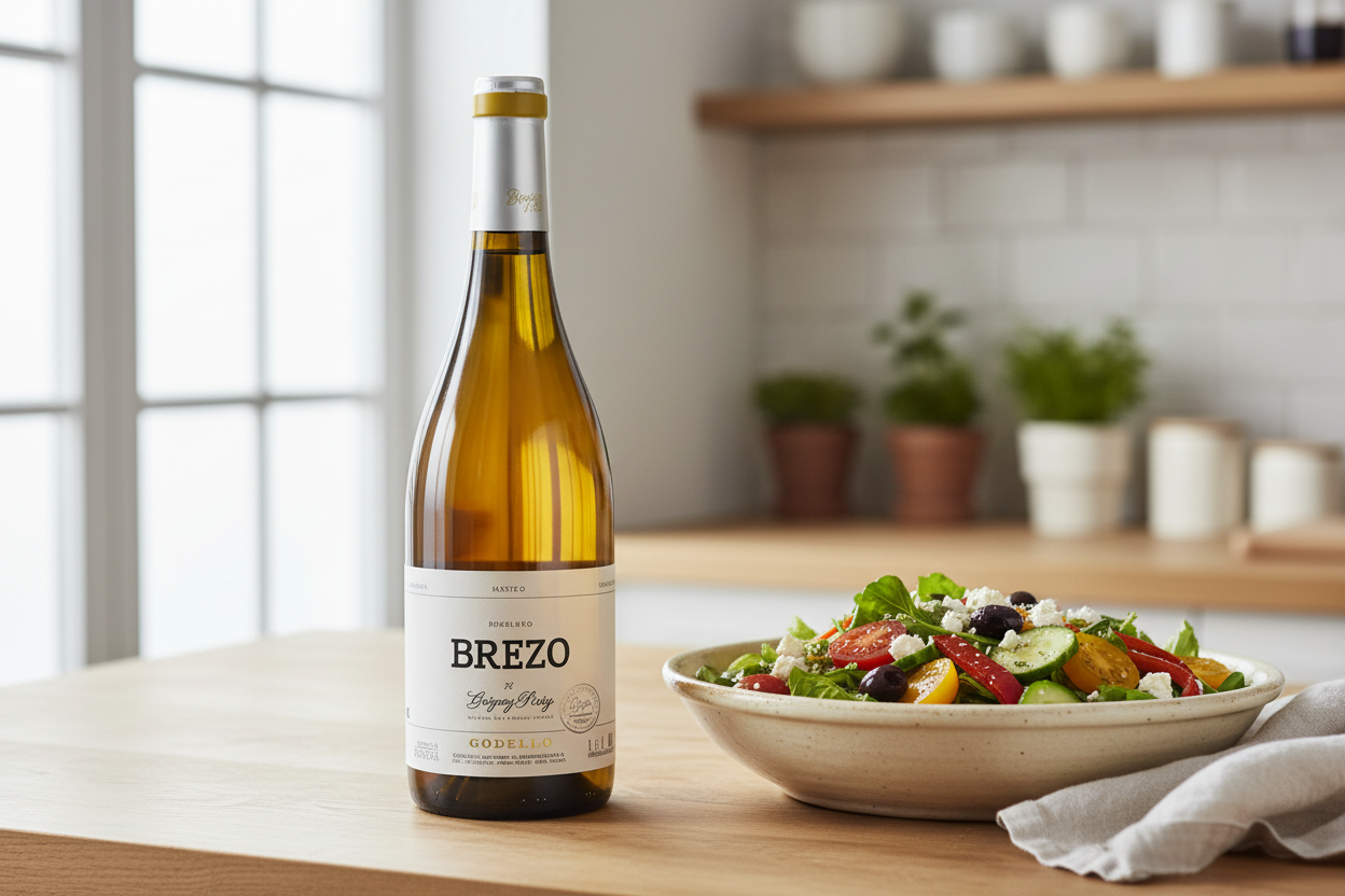 Brezo Godello Magnum Ensalada Mediterránea