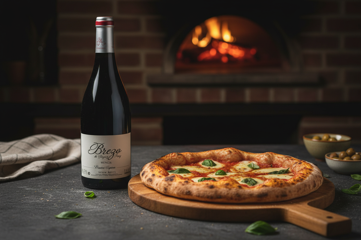 Brezo Mencía Magnum Pizza Leña