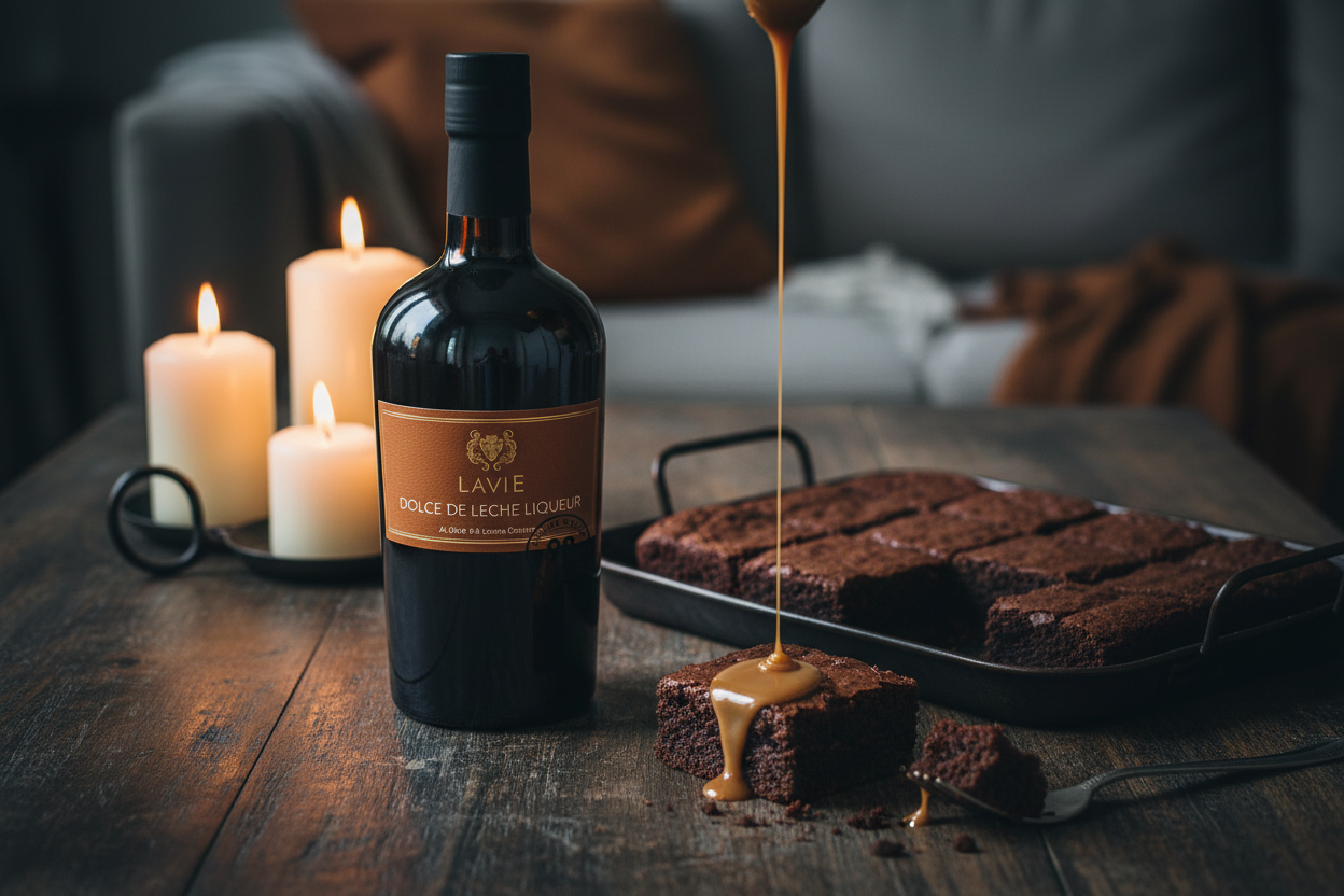 Brownies con Lavie Dulce de Leche