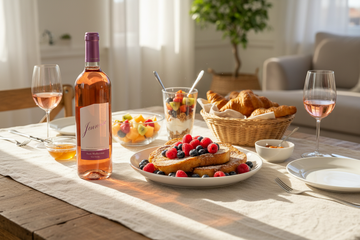 Brunch con Eunesse Pink Moscato