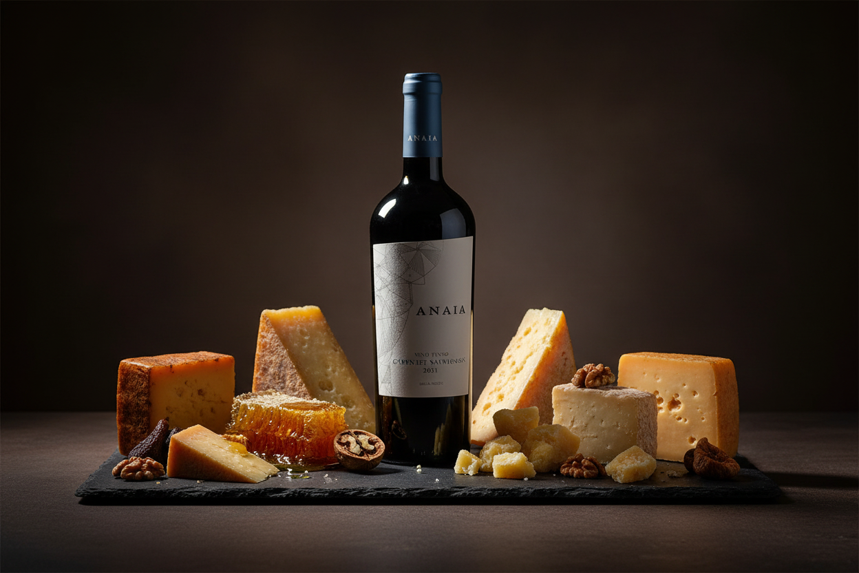 Cab Sauv 2021 con Quesos