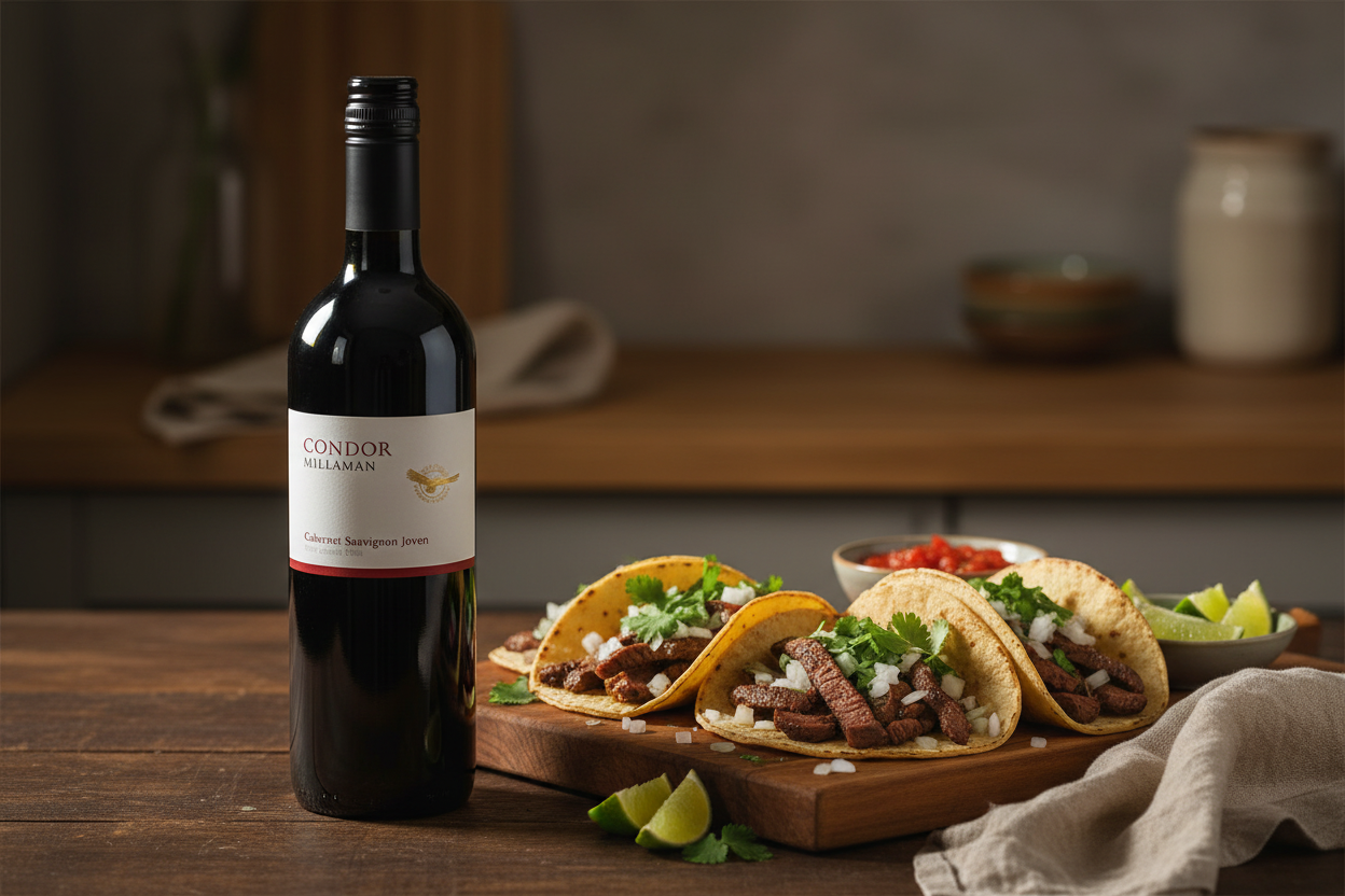 Cabernet Sauvignon Joven Tacos Bistec
