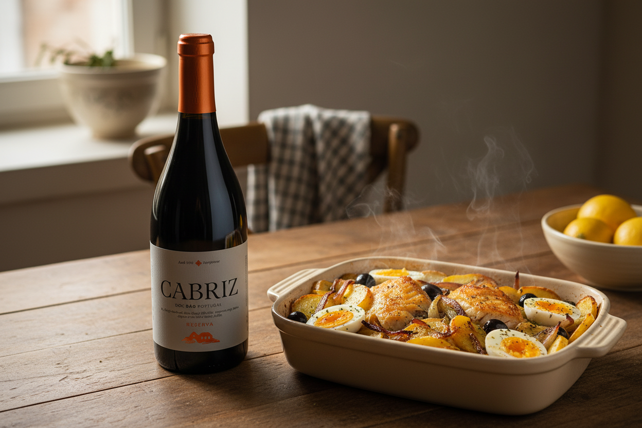 Cabriz Reserva con bacalao