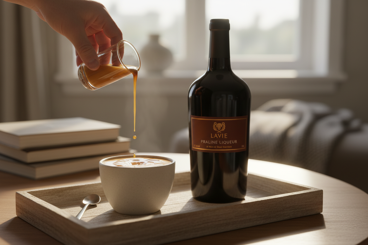 Café de especialidad con Lavie Praline