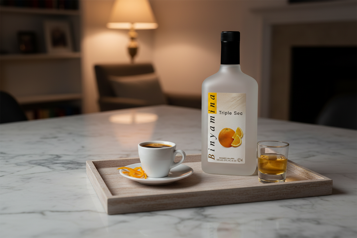 Café expreso con Triple Sec