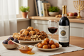 Carmel King David Sacramental con Postres de Miel y Nueces