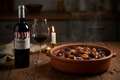 Carne con ciruelas y frutos secos