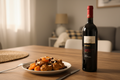 Carnes especiadas con frutos secos con Ben Ami Zamora Cabernet Semi-Sweet