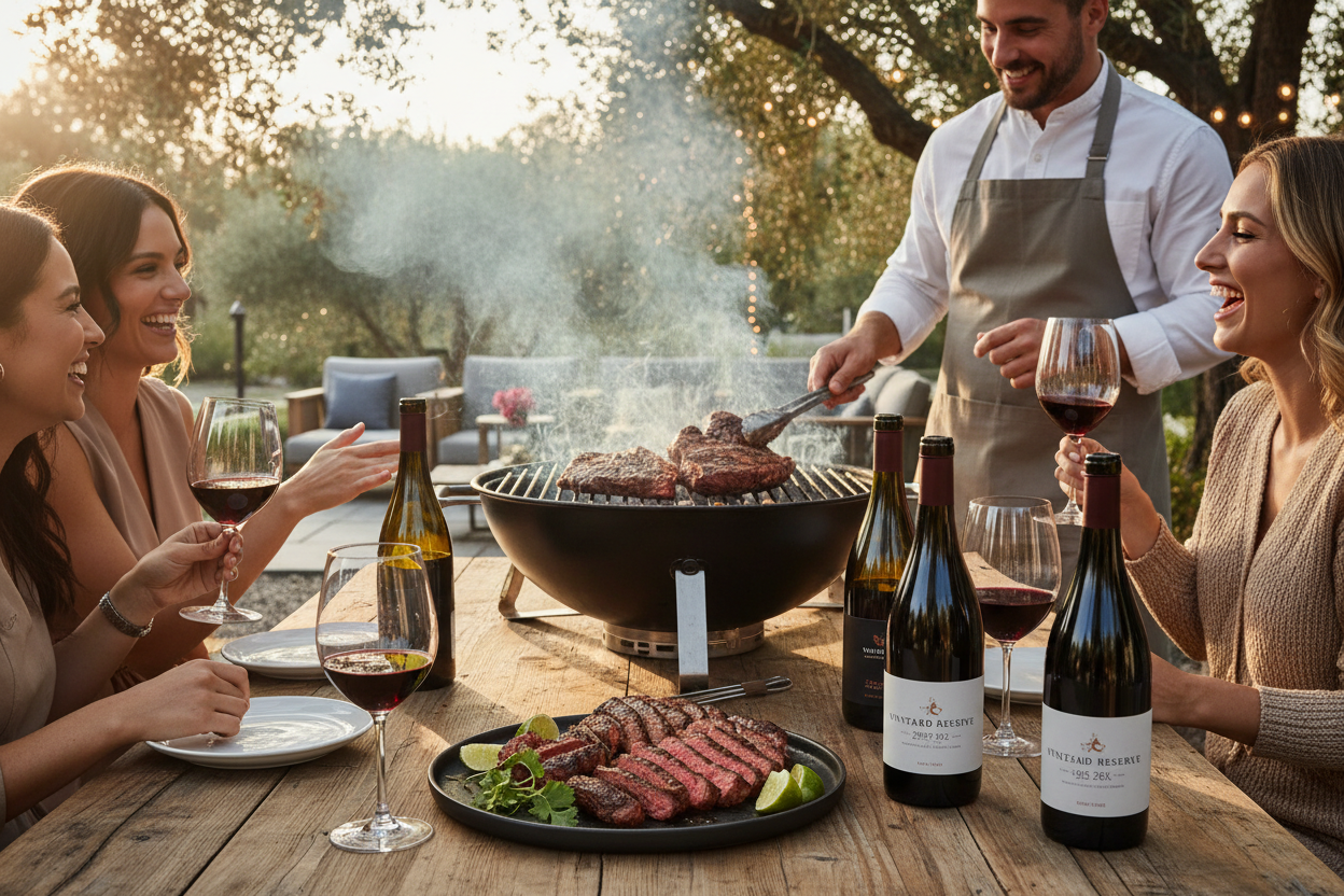 Carnita asada en la terraza con vinosslider_item_UQU4J6