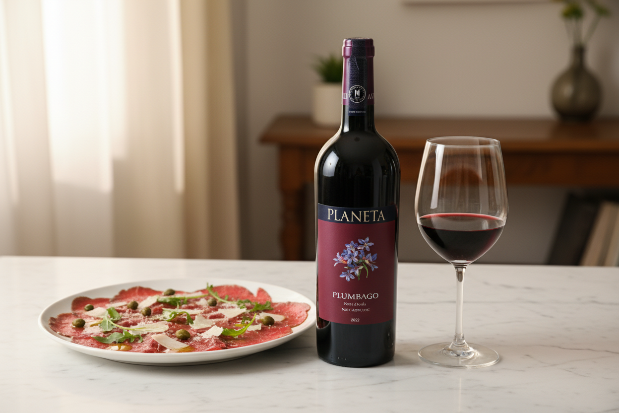 Carpaccio con Planeta Plumbago