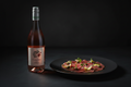 Carpaccio de atún con Chameleon Rosé