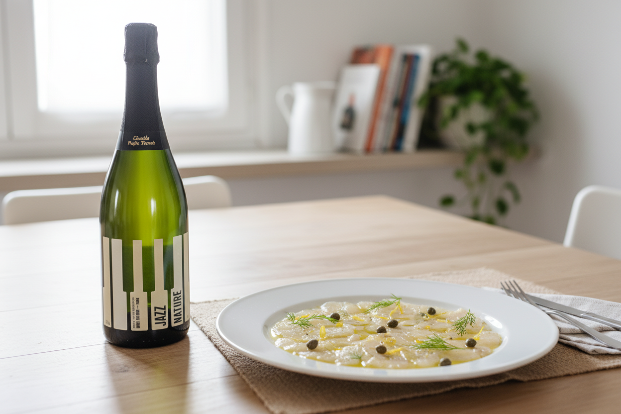 Carpaccio de lubina