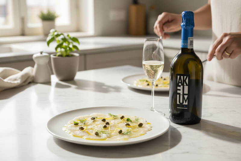 Carpaccio de pescado