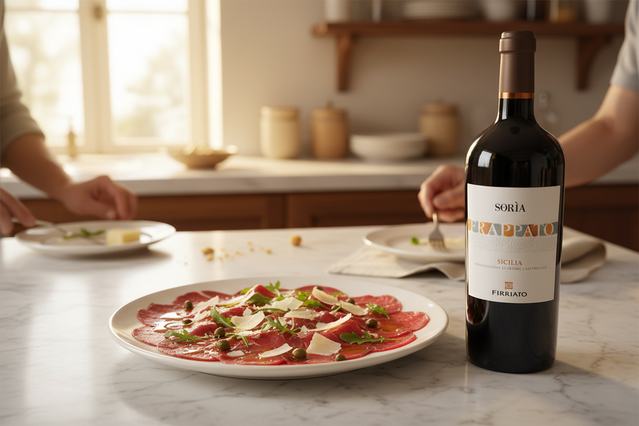 Carpaccio de res
