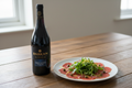 Carpaccio de ternera con Barkan Classic Pinot Noir