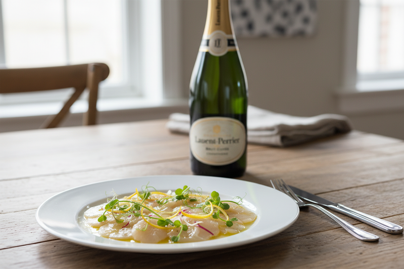 Carpaccio de vieiras