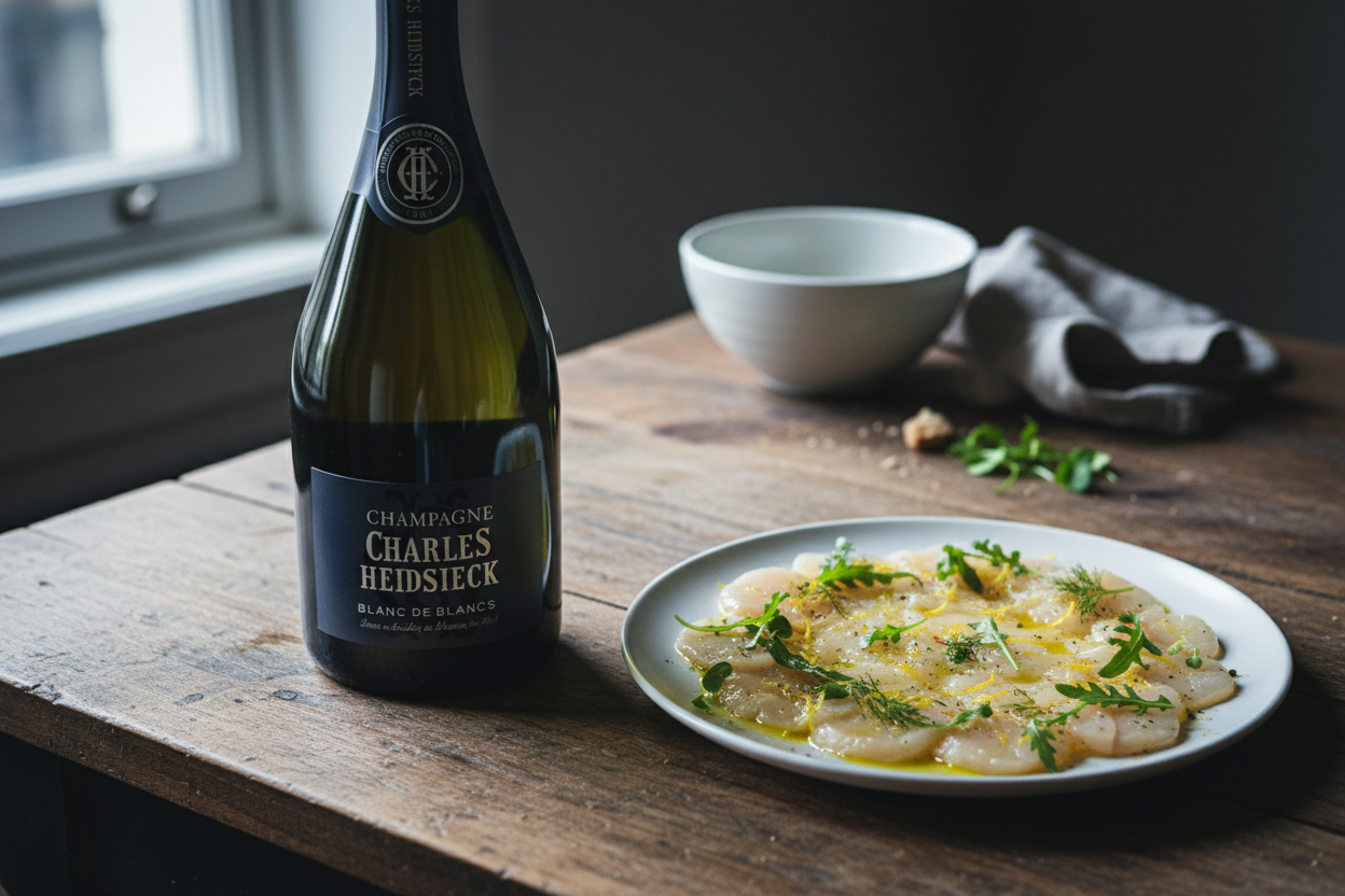 Carpaccio de vieiras