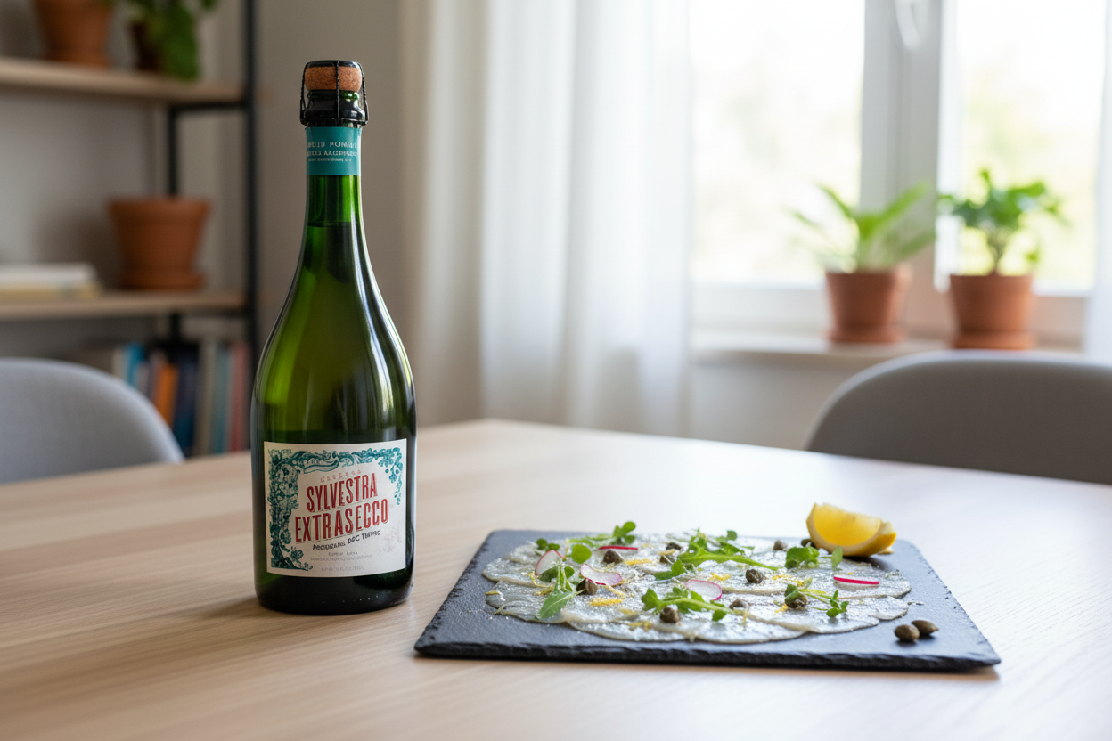 Carpaccio pescado blanco
