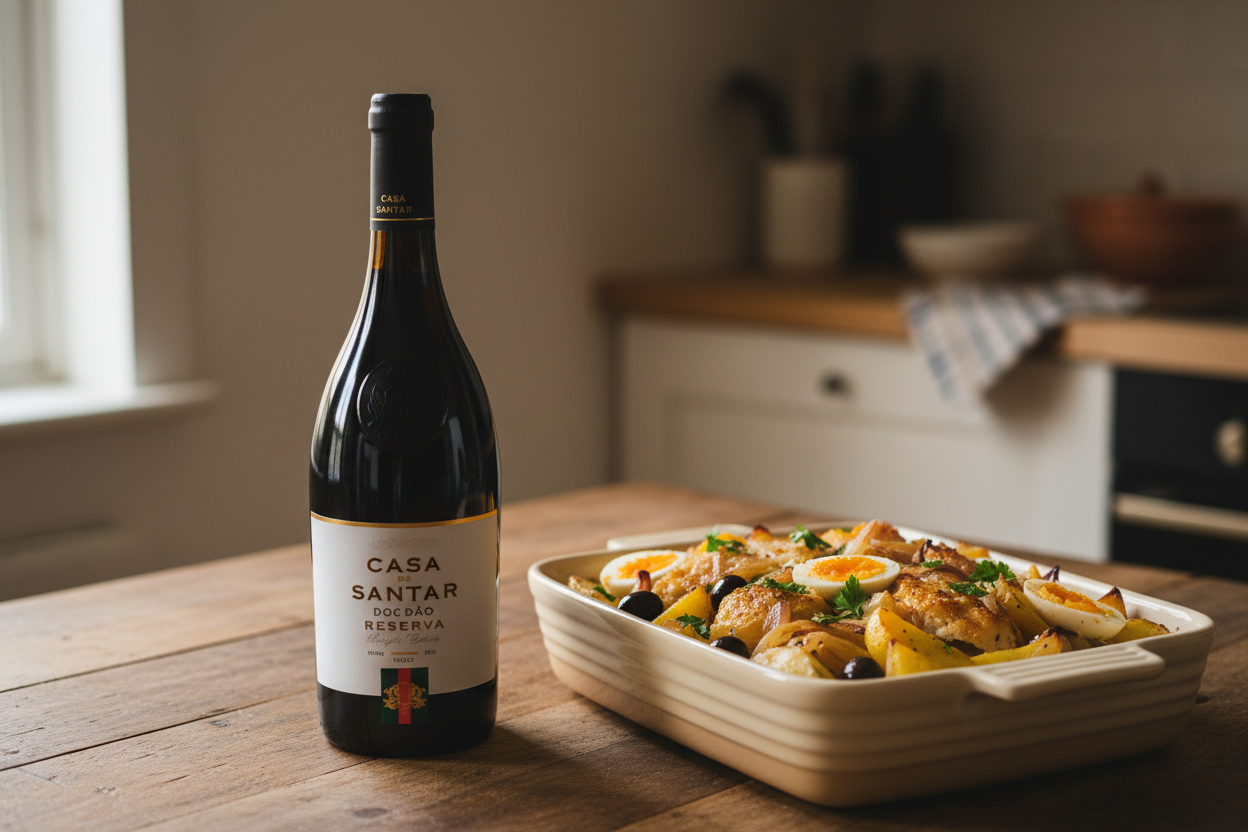 Casa de Santar Reserva con bacalao