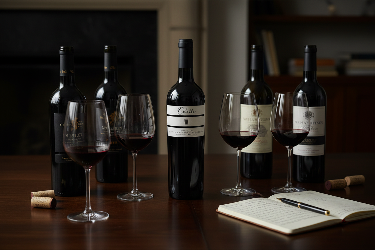 Cata comparativa Napa Valley