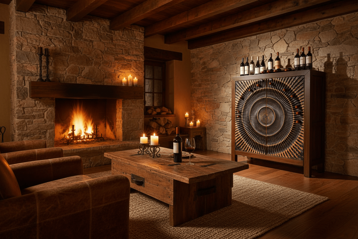 Cava de madera para vinos modelo Bar Sol - La Cava