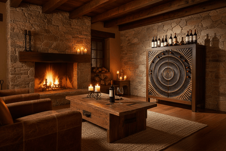 Cava de madera para vinos modelo Bar Sol - La Cava