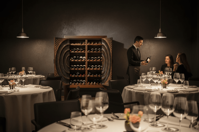 Cava de madera para vinos modelo Bar Sol - La Cava