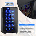 Cava de Vinos Refrigerador 18 Botellas Gutstark - La Cava