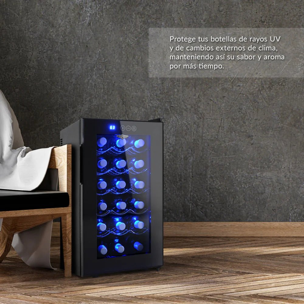 Cava de Vinos Refrigerador 18 Botellas Gutstark - La Cava