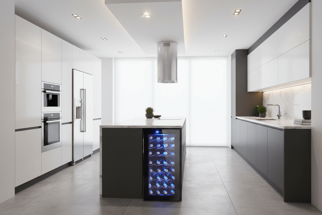 Cava de Vinos Refrigerador 32 Botellas Gustark - La Cava