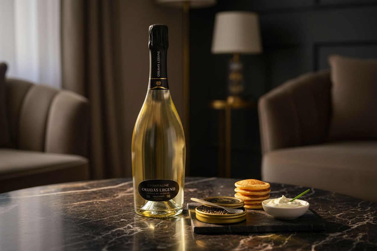 Caviar — Charles Legend Blanc de Blancs Magnum