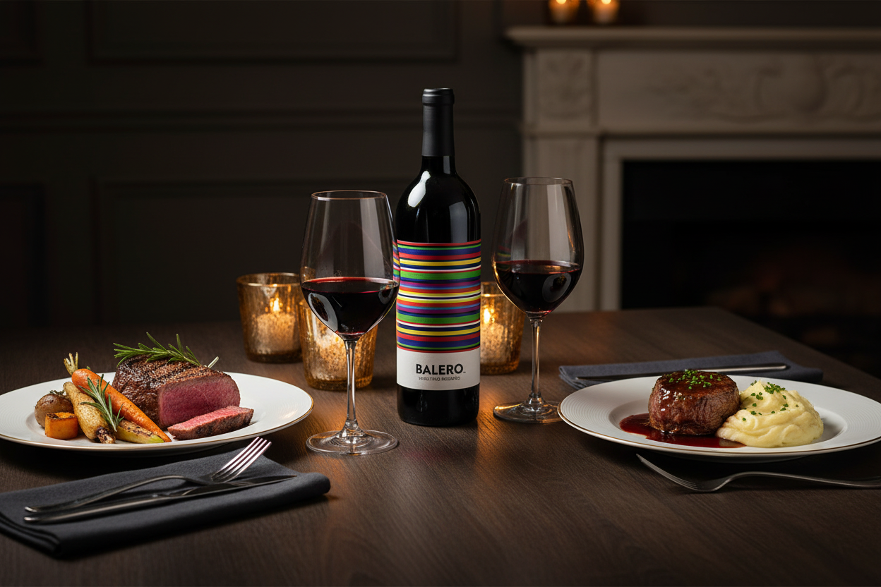 Cena romántica con Vino Tinto Baleroslider_item_HiMBLA