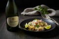 Ceviche con Espumoso Sauvignon Blanc