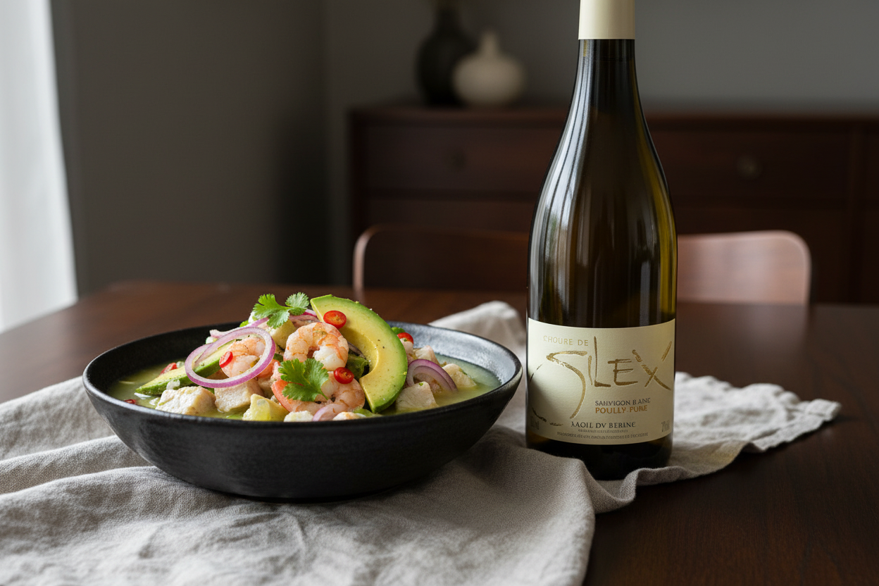 Ceviches cítricos con Terre de Silex 2022