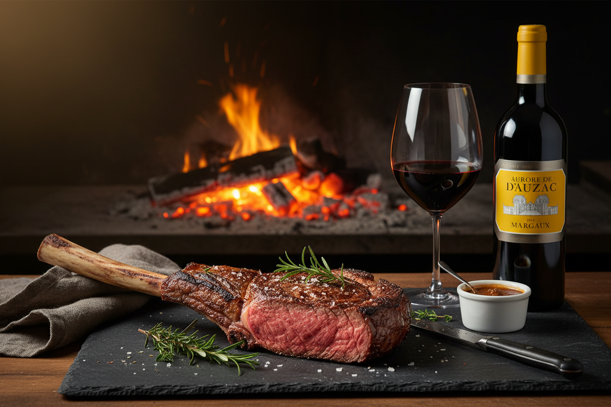 Château Dauzac Cabernet Sauvignon Francia - Rib Eye Añejado