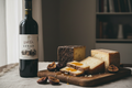 Château Fakra Pinacle Syrah con quesos añejos