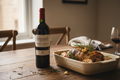Château Magnol con cordero asado