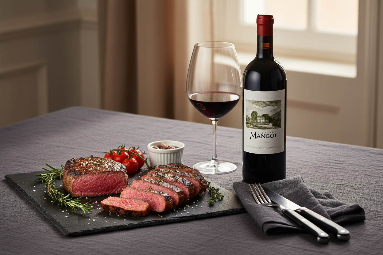 Château Mangot 2020 Bordeaux Francia - Cortes de Carne Magra